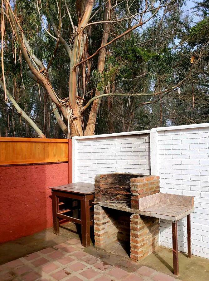 Cabana Con Tinaja Caliente, Quincho Y Pet Friendly Isla Negra Bagian luar foto